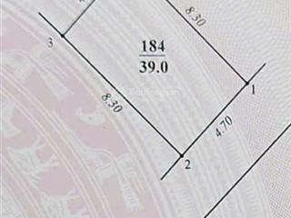 Bán đất 39m2 tặng nhà c4 đẹp xóm tháp đại mỗ. mặt tiền rộng, sổ vuông, ngõ thông ô tô vào tận nhà