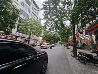 Bán nhà mặt phố trương công giai vỉa hè rộng dt 90m2 7 tầng +hầm kinh doanh, giá rẻ hơn khu vực