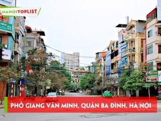 Bán nhà mặt phố 86m2, chỉ còn 44 tỷ, view đẹp tại giang văn minh, p. ngọc hà, q. ba đình hà nội