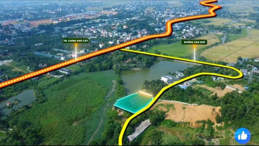 Cần bán đất phú cát quốc oai hà nội | 100m đất ở lâu dài | sổ hồng riêng | pháp lý rõ ràng