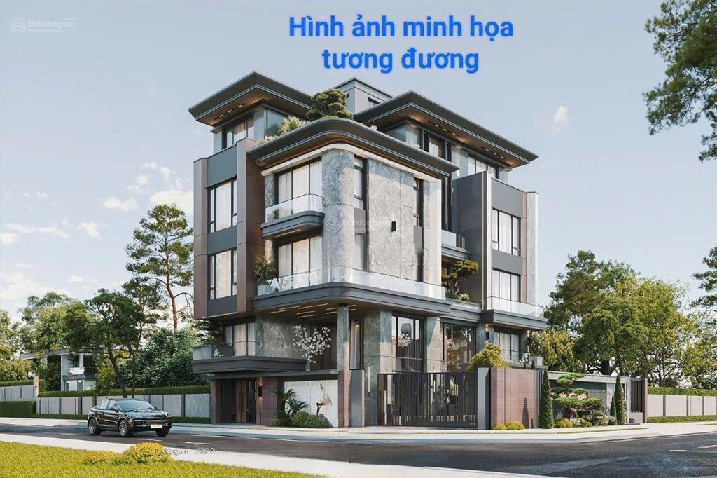 Hạ 7tỷ bán biệt thự lô góc trần kim xuyến, kđt mới yên hòa dt264m,5 tầng + hầm, mt 18m, giá 158 tỷ