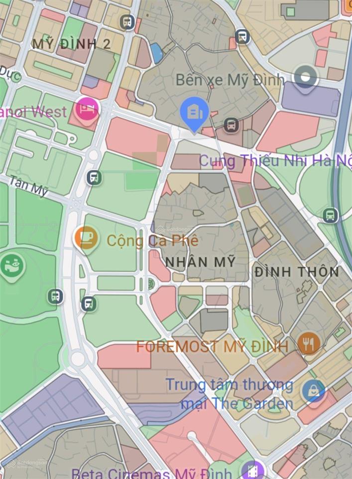 Chính chủ bán đất trần hữu dực kéo dài, mỹ đình 200m mặt tiền 10m dòng tiền ổn định 130 tỷ