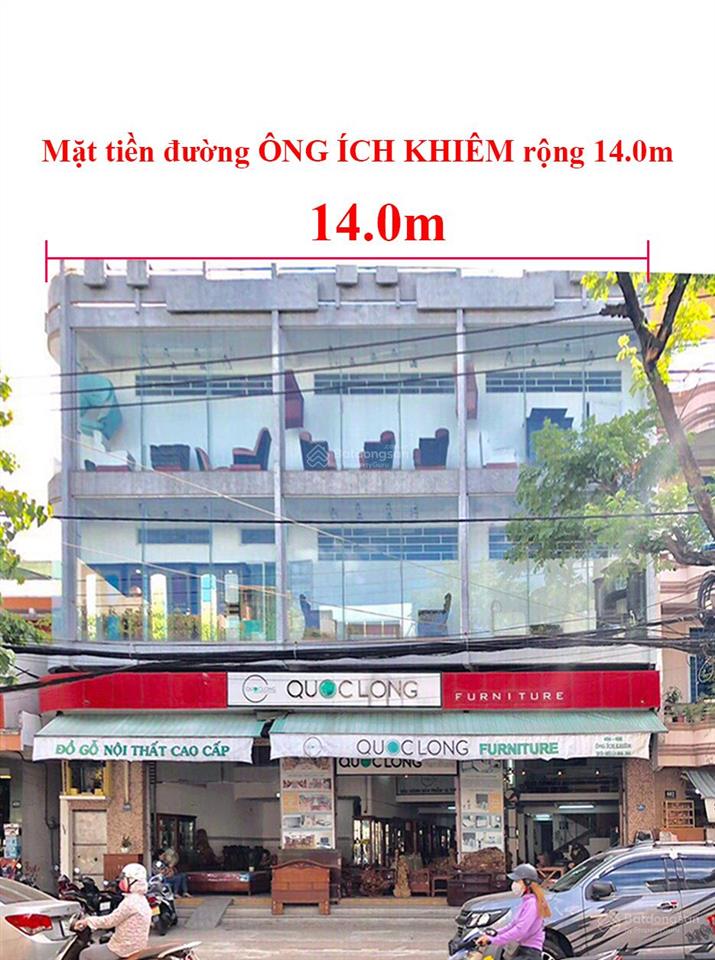 Chính chủ bán tòa nhà 2 mặt tiền trước/sau ông ích khiêm và nguyễn hoàng, trung tâm tp. đà nẵng.