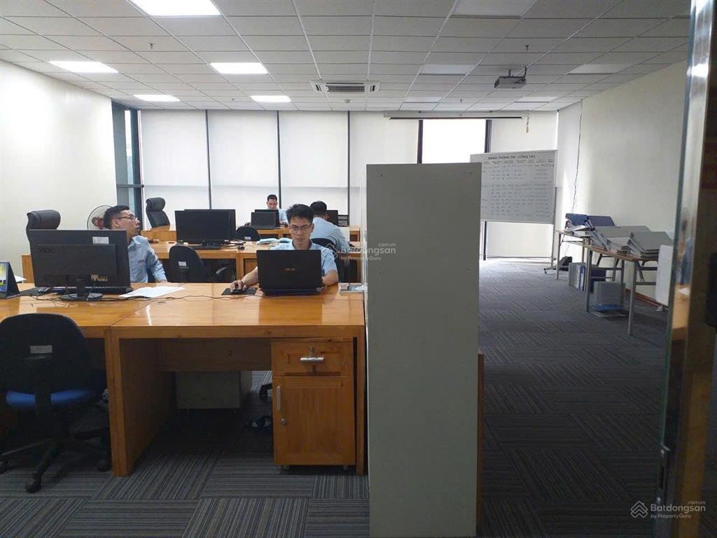 Cho thuê tòa nhà vp tại kđt văn khê, hà đông. dt 120m2* 7 tầng + hầm. mt 8m, đh âm trần, pccc
