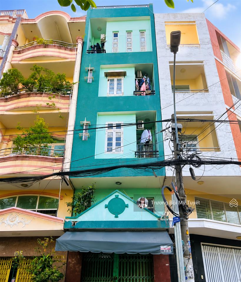 Đường kinh doanh 12m thông  nhà 5 tầng  gần hồng bàng  q6  hđ thuê 30tr/th  chỉ hơn 8tỷ