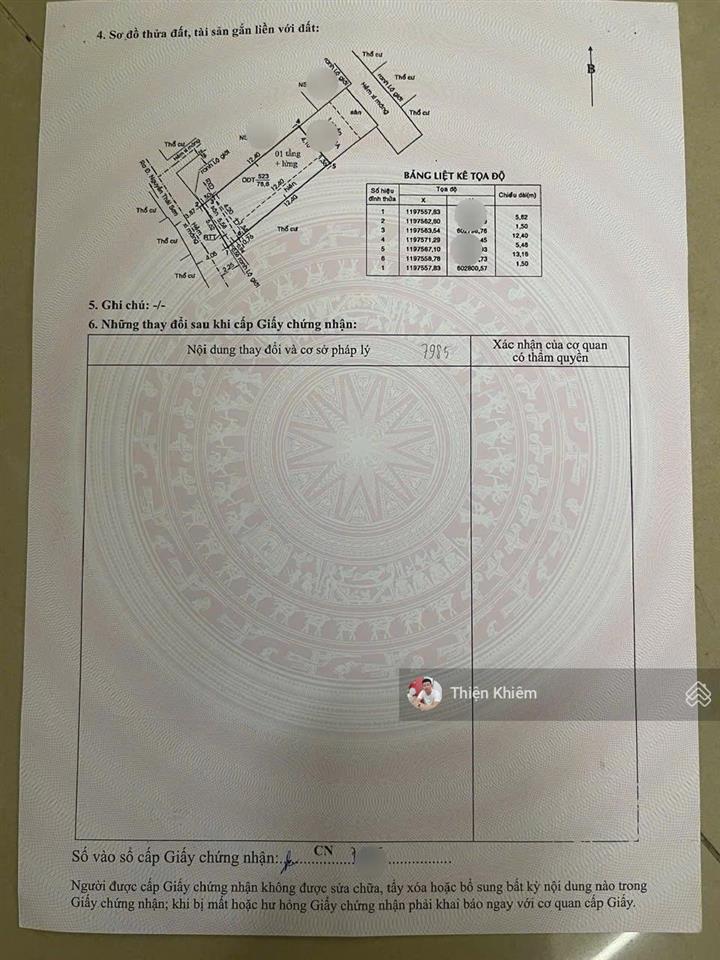 Nhà bán 5.6m x 14m dtcn 78m2  nguyễn thái sơn  p.5  gò vấp  cách mặt tiền 50m