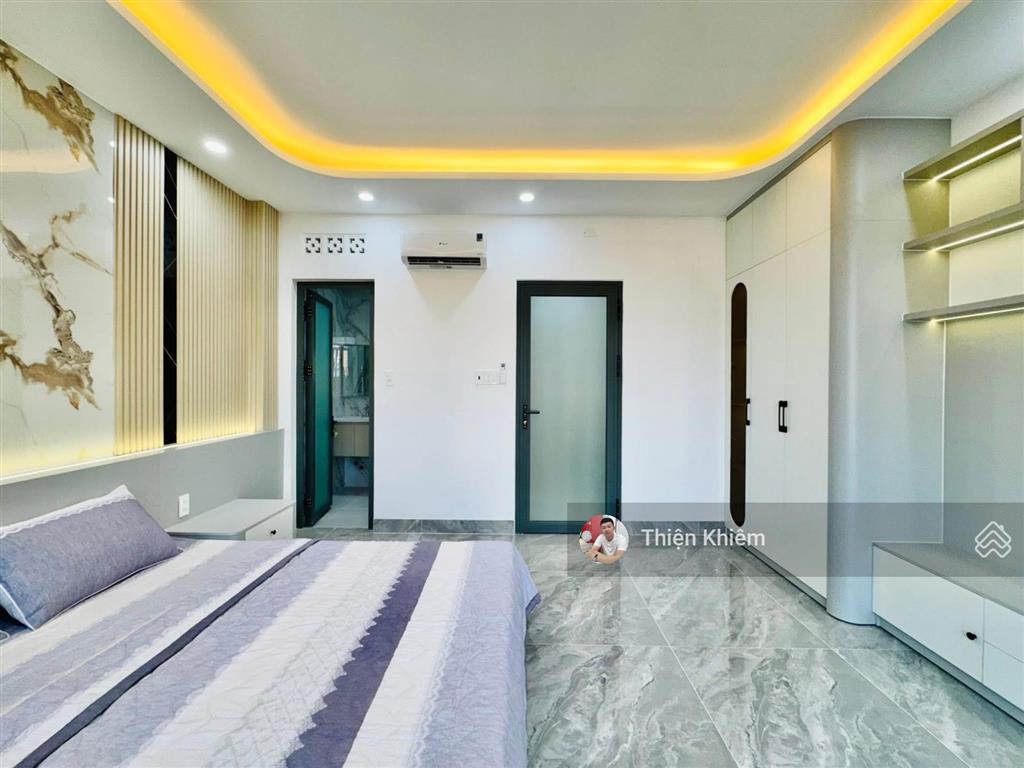 Nhà bán 4.85m x 15m đường 5m thống nhất  p. 11  gò vấp  4 tầng xây mới