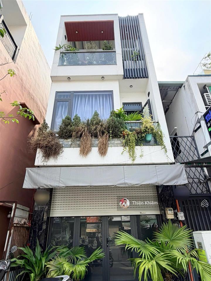 Nhà mặt tiền kinh doanh đường dương quảng hàm  p.6  gò vấp  13 tỷ t.lượng  4 lầu mới