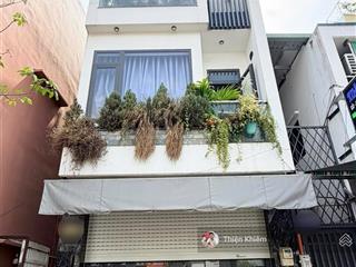 Nhà mặt tiền kinh doanh đường dương quảng hàm  p.6  gò vấp  13 tỷ t.lượng  4 lầu mới