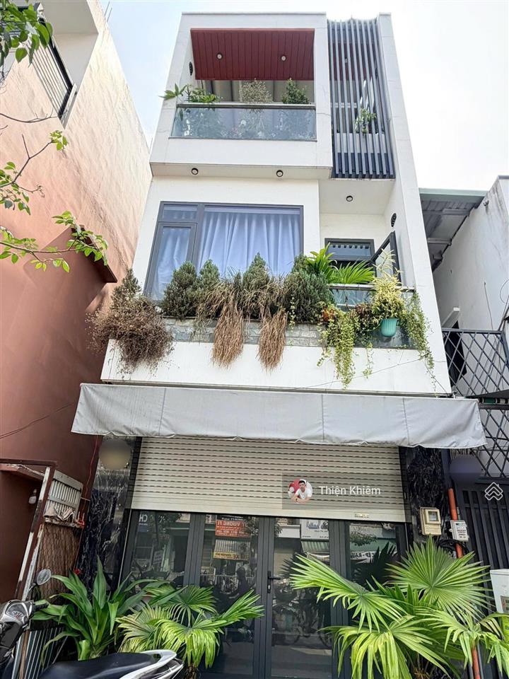 Nhà mặt tiền kinh doanh đường dương quảng hàm  p.6  gò vấp  13 tỷ t.lượng  4 lầu mới