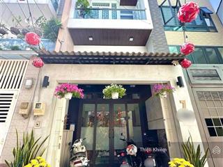 Nhà khu đồng bộ đường 5m nguyễn văn công  p.3  gò vấp  4m x 16m  5 lầu mới
