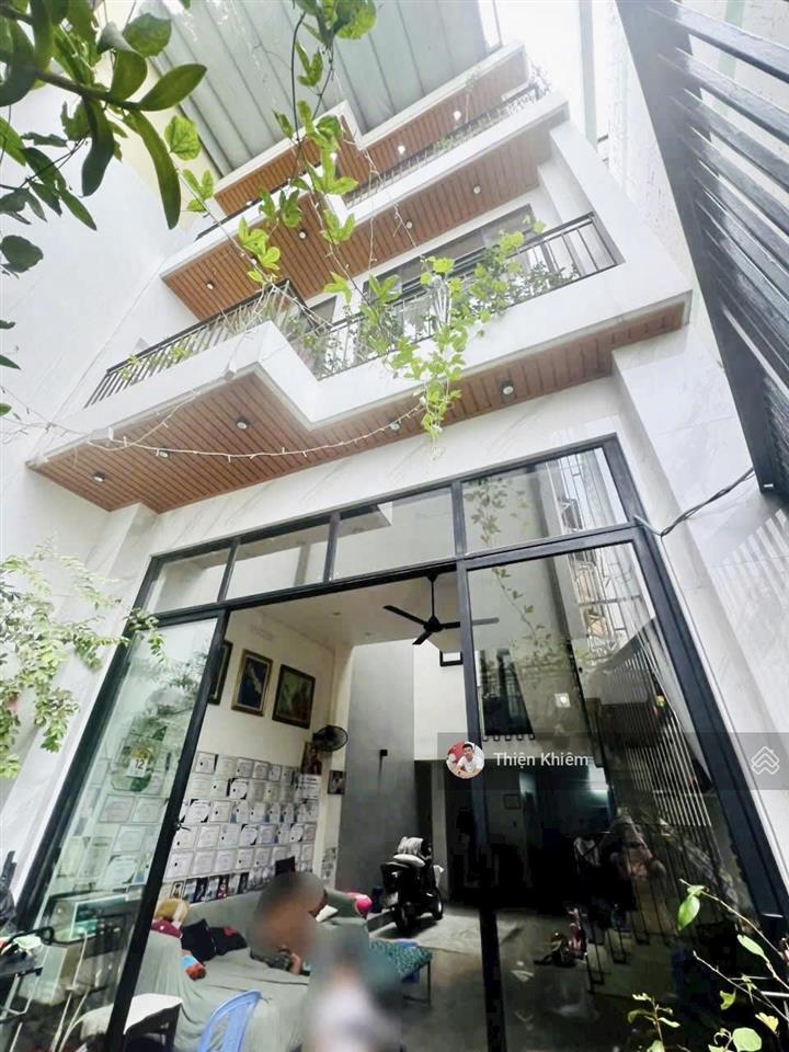 Nhà bán 5.3m x 19m dtcn 100m2 đường nguyễn văn công  p.3  gò vấp  4 lầu mới  8.98 tỷ
