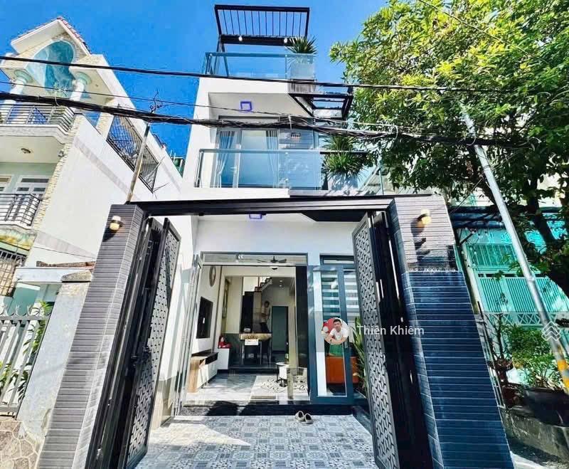 5.98 tỷ  nhà bán xe hơi thông đường số 2  phường 16  gò vấp  50m2  3 lầu ( 3pn, 3wc )