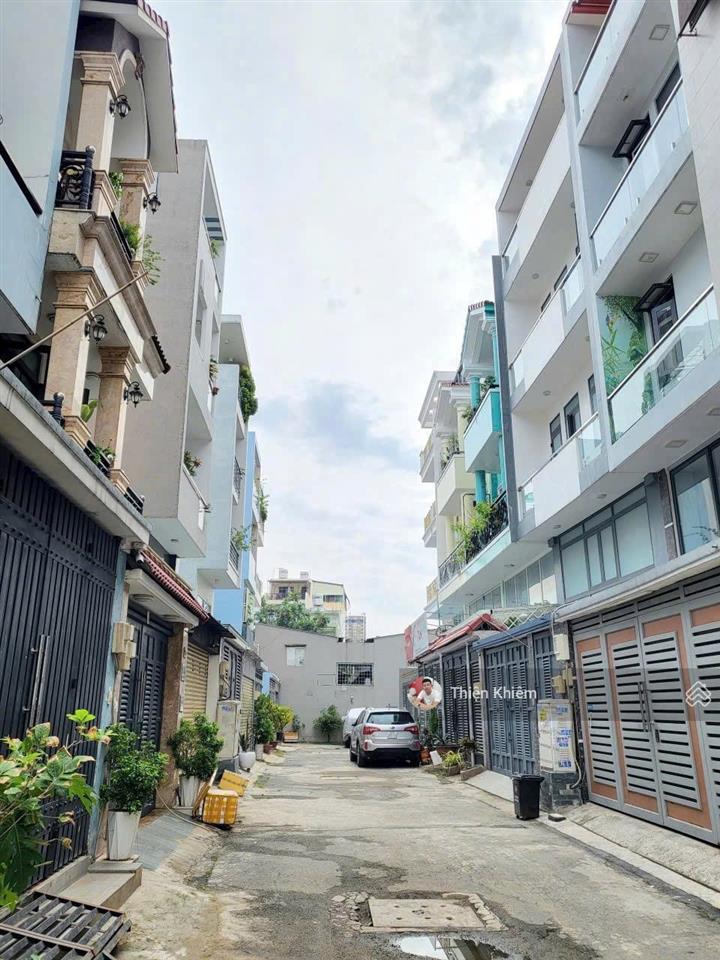 Nhà bán đường 6m oto vào nhà nguyễn thái sơn, p5, gò vấp  5.7m x 9.5m 5 lầu mới
