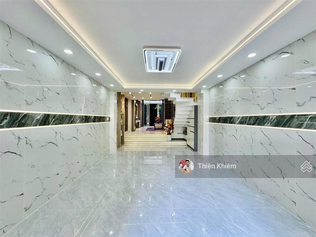 Nhà bán 4m x 16m đường quang trung  phường 14  gò vấp  5 lầu mới  7,7 tỷ tl