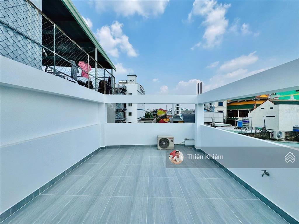 Nhà bán 4m x 16m đường quang trung  phường 14  gò vấp  5 lầu mới  7,7 tỷ tl