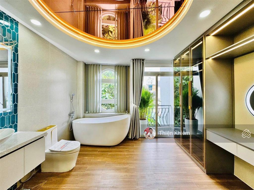 Nhà bán 4m x 16m đường quang trung  phường 14  gò vấp  5 lầu mới  7,7 tỷ tl