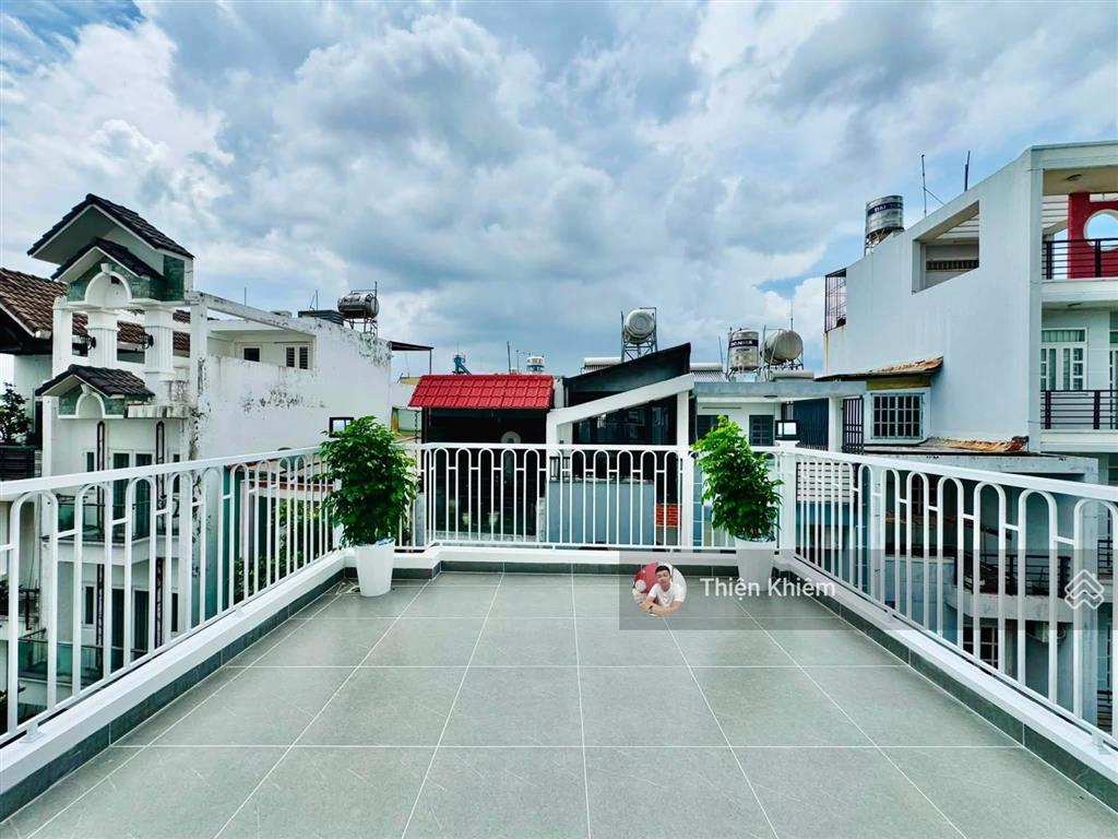 Nhà bán đường ô tô 5m gần mặt tiền đường quang trung  p10  gò vấp  5 lầu mới