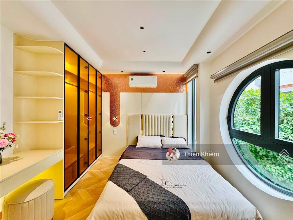 Nhà bán đường ô tô 5m gần mặt tiền đường quang trung  p10  gò vấp  5 lầu mới