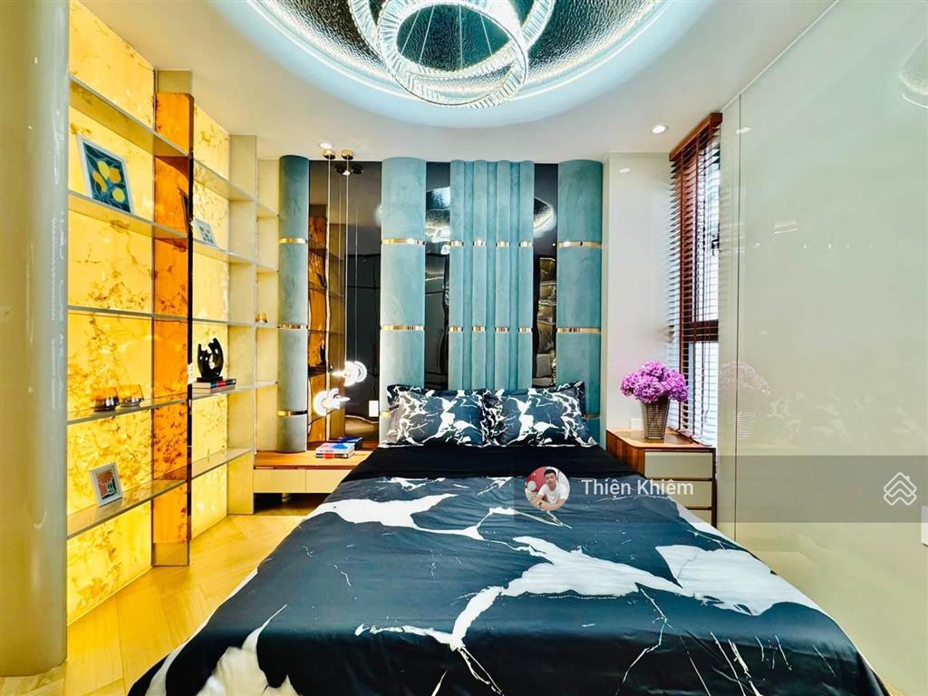 Nhà bán một trục đường oto 6m lê văn thọ  p9  gò vấp  4m x 18m  6 lầu