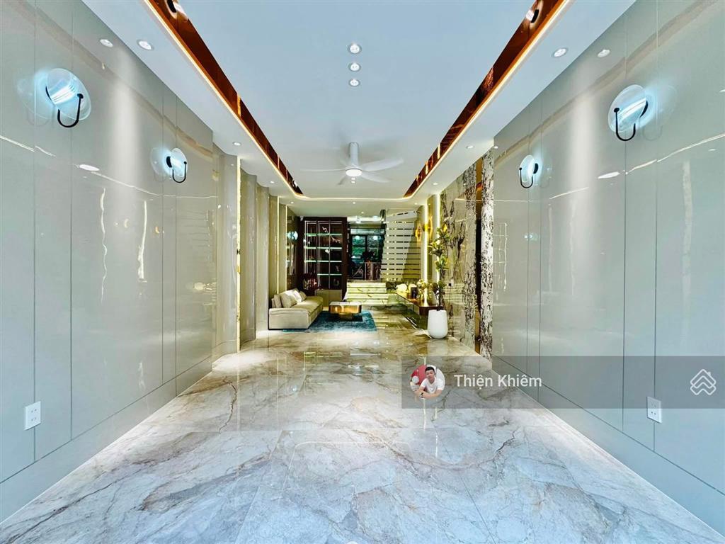 Nhà bán một trục đường oto 6m lê văn thọ  p9  gò vấp  4m x 18m  6 lầu