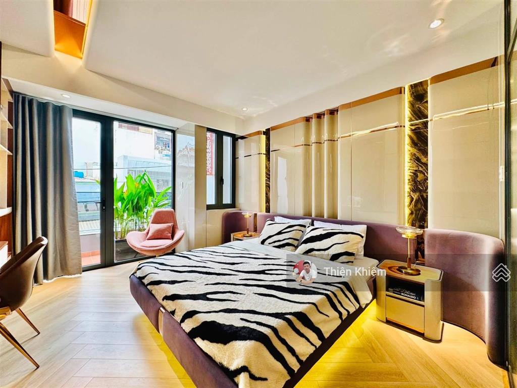 Nhà bán một trục đường oto 6m lê văn thọ  p9  gò vấp  4m x 18m  6 lầu