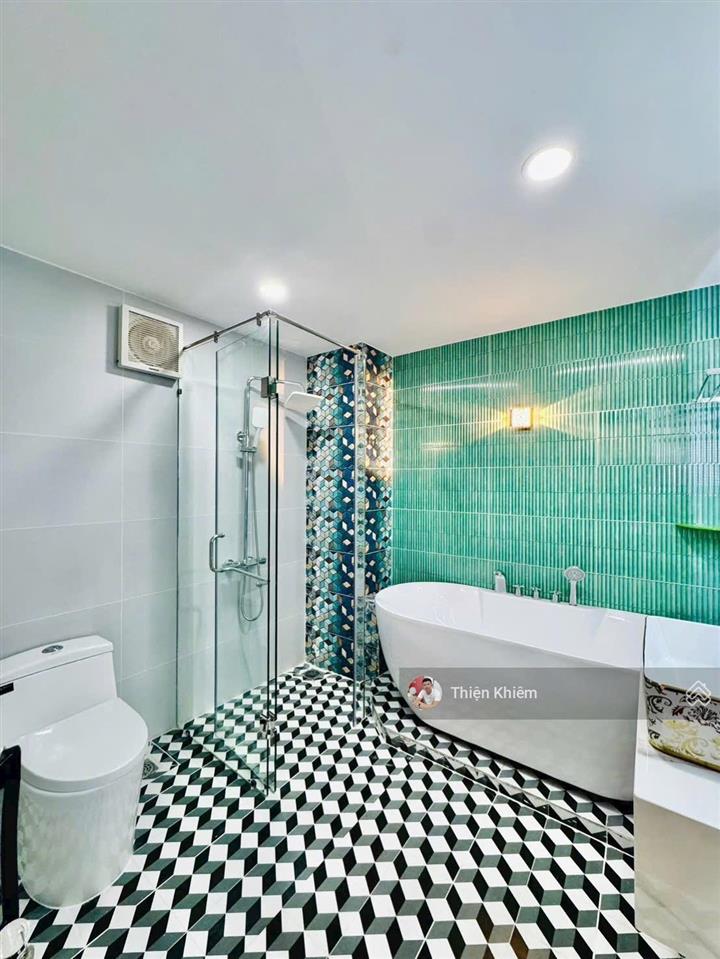 Nhà bán có thang máy kế bên công viên văn hóa gò vấp  nguyễn văn lượng  p17  5 lầu mới