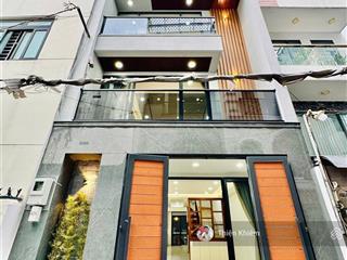 Nhà có thang máy gần mặt tiền dương quảng hàm  p6  gò vấp  4.8m x 17m  5 lầu