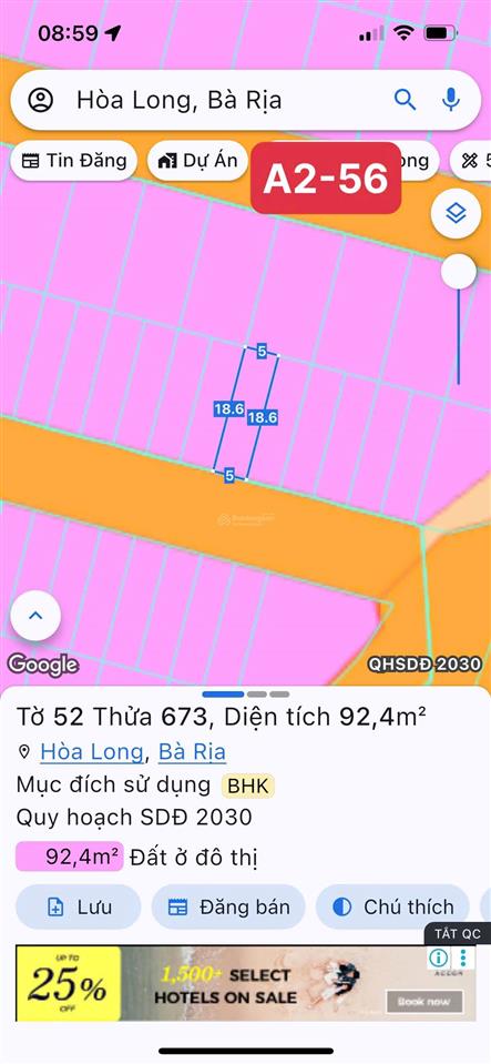 Chính chủ bán đất đường 23 dự án lan anh, phường tam long, thành phố hồ chí minh (bà rịa cũ).