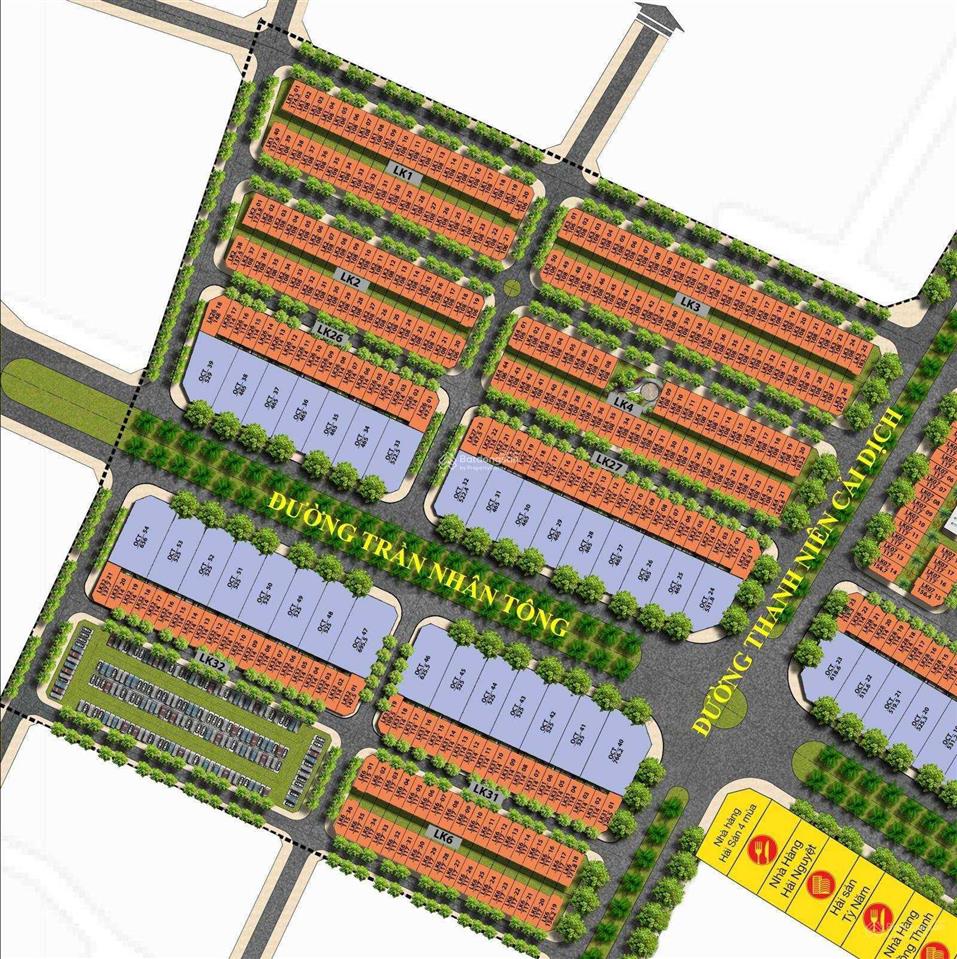 Bán cắt lỗ sâu đất liền kề flc sầm sơn, cách biển 200m