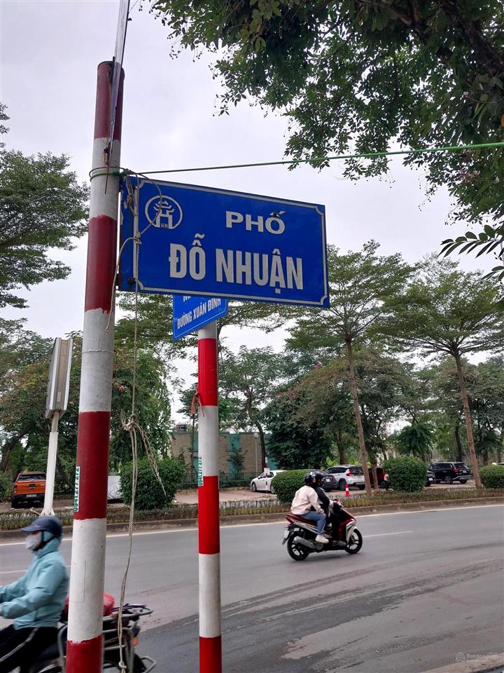 Bán đất phố đỗ nhuận, quận bắc từ liêm, phân lô, oto tránh, vỉa hè, dt 103m2, mt 8m, giá 33,6 tỷ