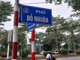 Bán đất phố đỗ nhuận, quận bắc từ liêm, phân lô, oto tránh, vỉa hè, dt 103m2, mt 8m, giá 33,6 tỷ