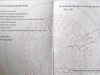 Đất 138m,mặt đường (353) phạm văn đồng, dương kinh, hải phòng