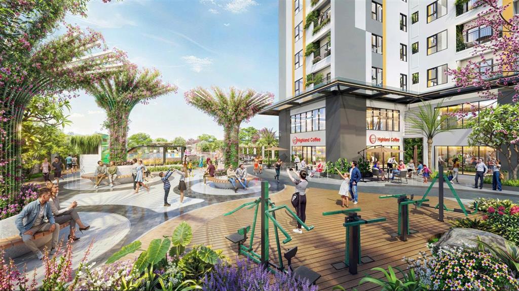 Căn hộ diamond boulevard mặt tiền ql13, đối diện aeon mall  căn2pn 2 tỷ, bàn giao full nội thất