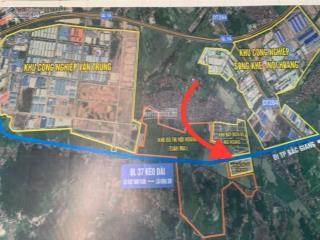 Chính chủ bán các lô đất sổ đỏ khu nội hoàng yên dũng, gần kcn vân trung, ql 37 giá chỉ từ 1.x tỷ