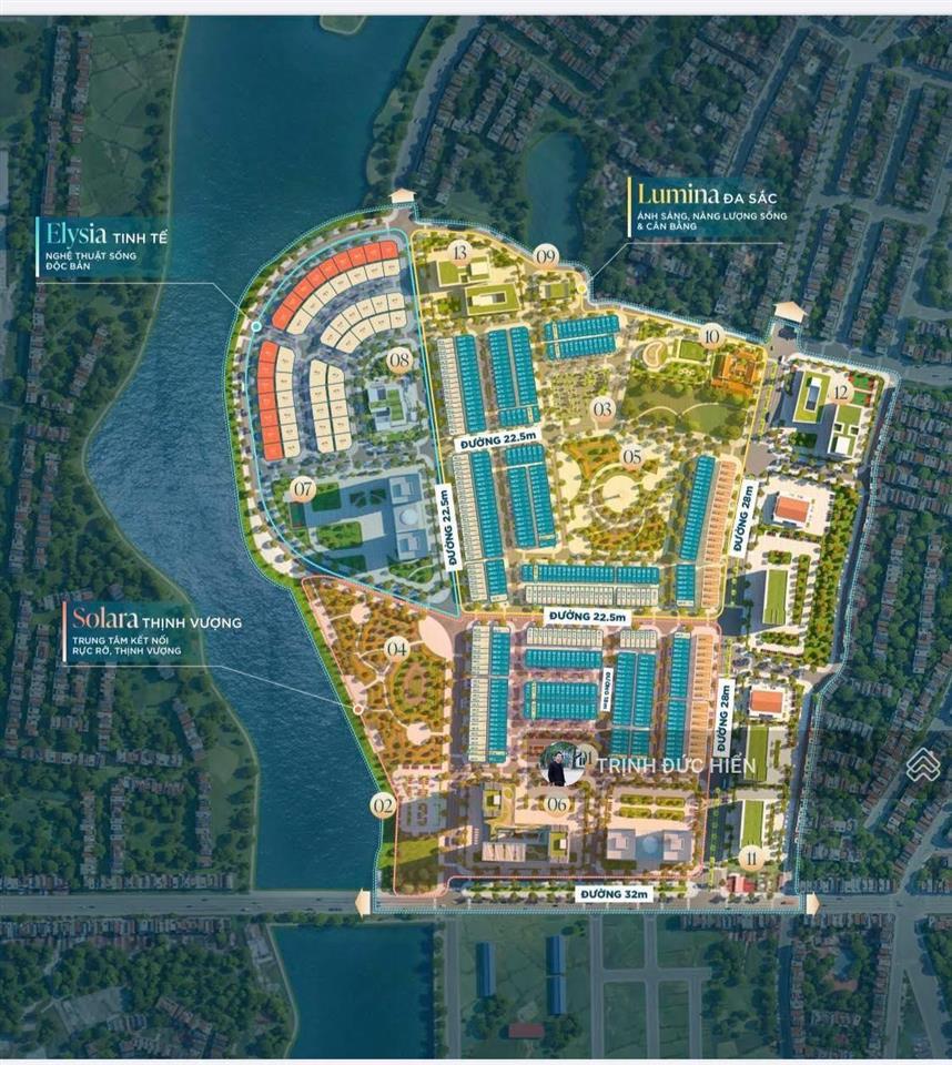 Quỹ ngoại giao đất nền, shophouse, biệt thự lô đẹp giá tốt nhất dự án vietyen riverside bắc giang