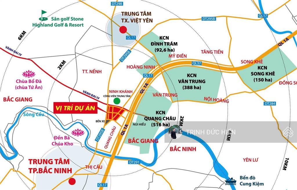 Bán đất nền sổ đỏ dự án khang phát century việt yên bắc ninh giá cdt,chiết khấu cao nhất thị trường
