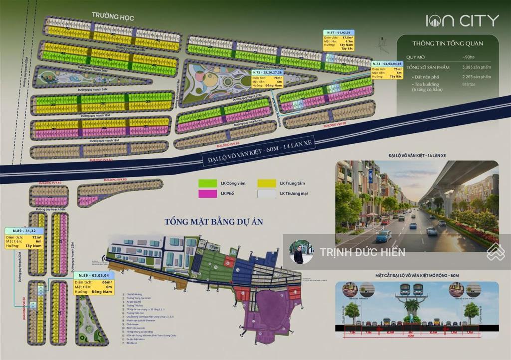 Bán liền kề, shop house kdt ion nội hoàng, ngay sát ql37 và kcn vân trung, kinh doanh tp đêm