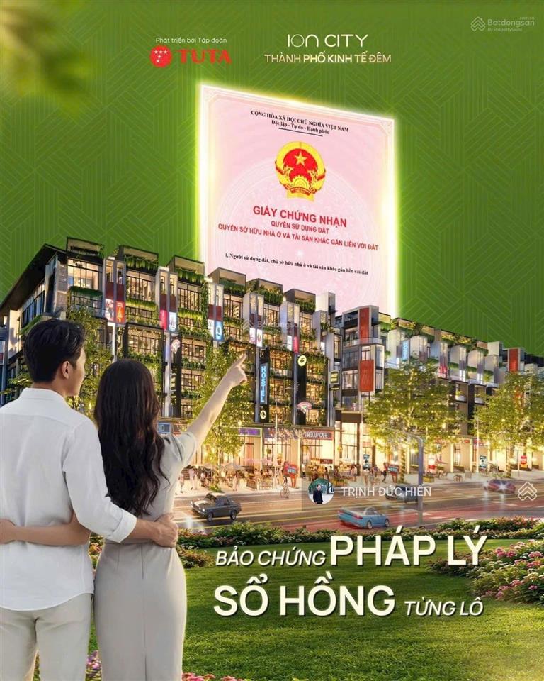 Liền kề, shophouse kdt ion nội hoàng, ngay sát ql37 và kcn vân trung, kinh doanh tp đêm