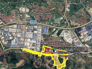 Chỉ cần 1,1 tỷ có thể sở hữu lô đất nền thành phố kinh tế đêm ion city nội hoàng, chỉ  2,7 tỷ/lô