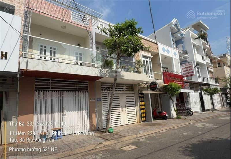 Bán nhà mặt tiền nội bộ vỉa hè rộng lê hồng phong thông lê lợi, p4, tp. vũng tàu, giá 8,5 tỷ tl