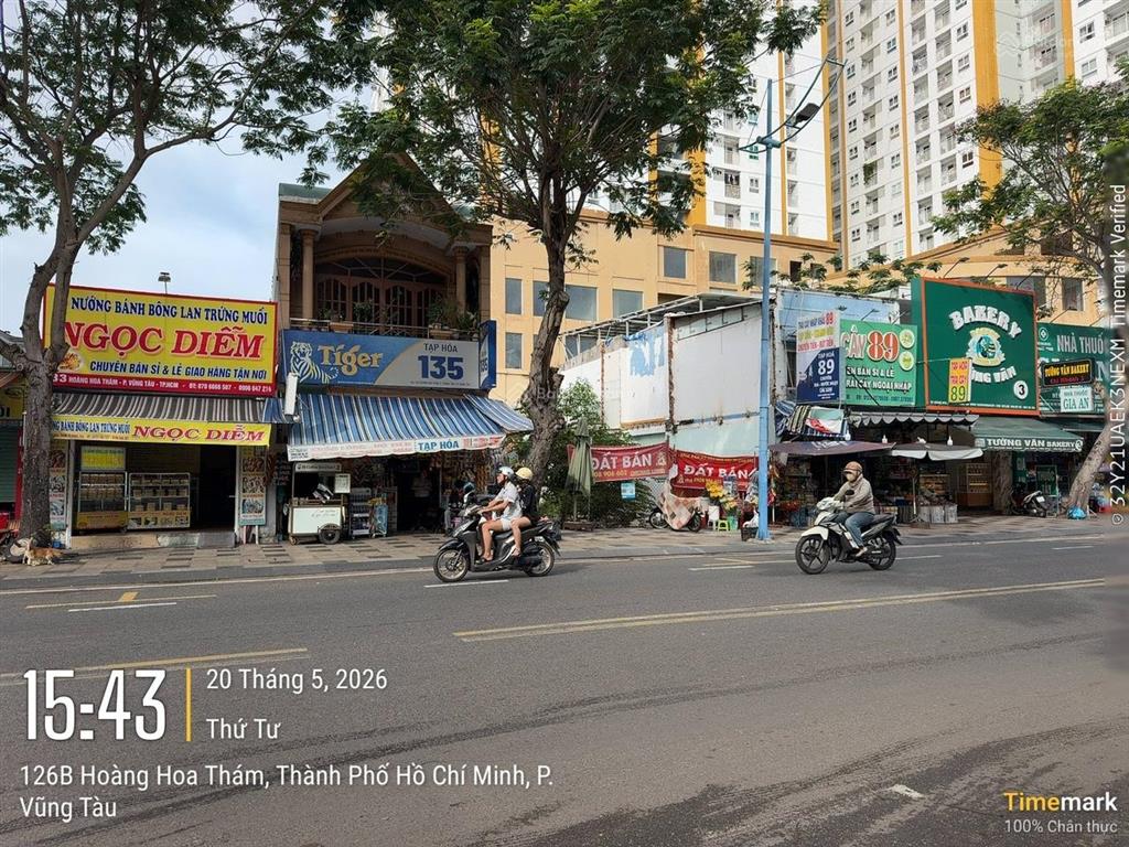 Bán nhà mặt tiền hoàng hoa thám p. 2 vũng tàu 118m2 giá chỉ 15 tỷ tl