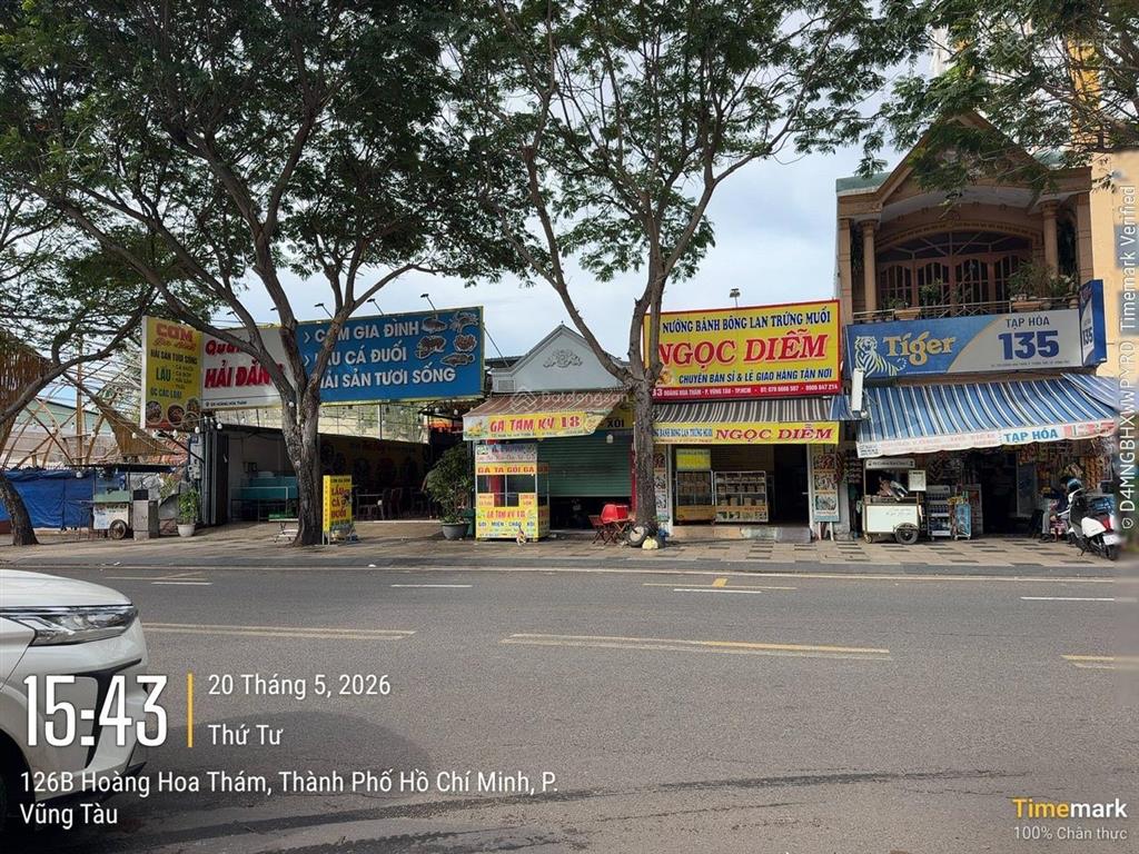 Bán nhà mặt tiền hoàng hoa thám p. 2 vũng tàu 118m2 giá chỉ 15 tỷ tl