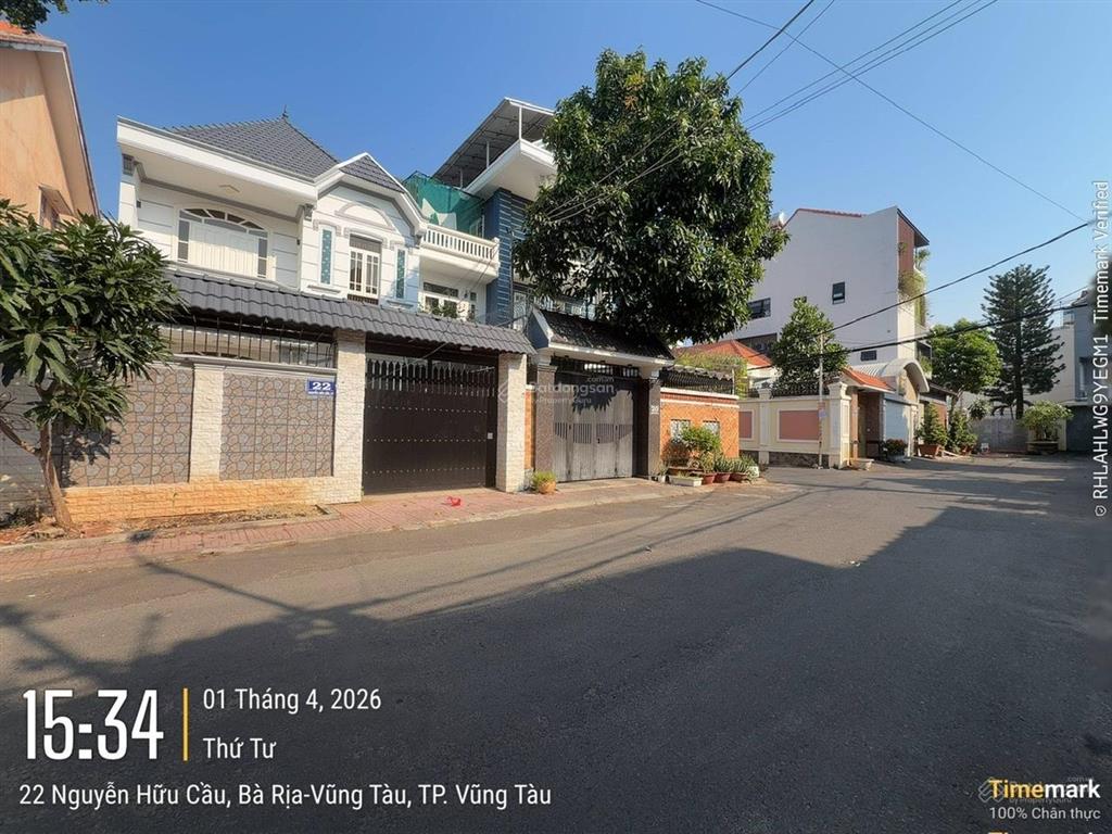 Bán biệt thự mặt tiền nguyễn hữu cầu, p3, tp. vt, giá 18,6 tỷ tl