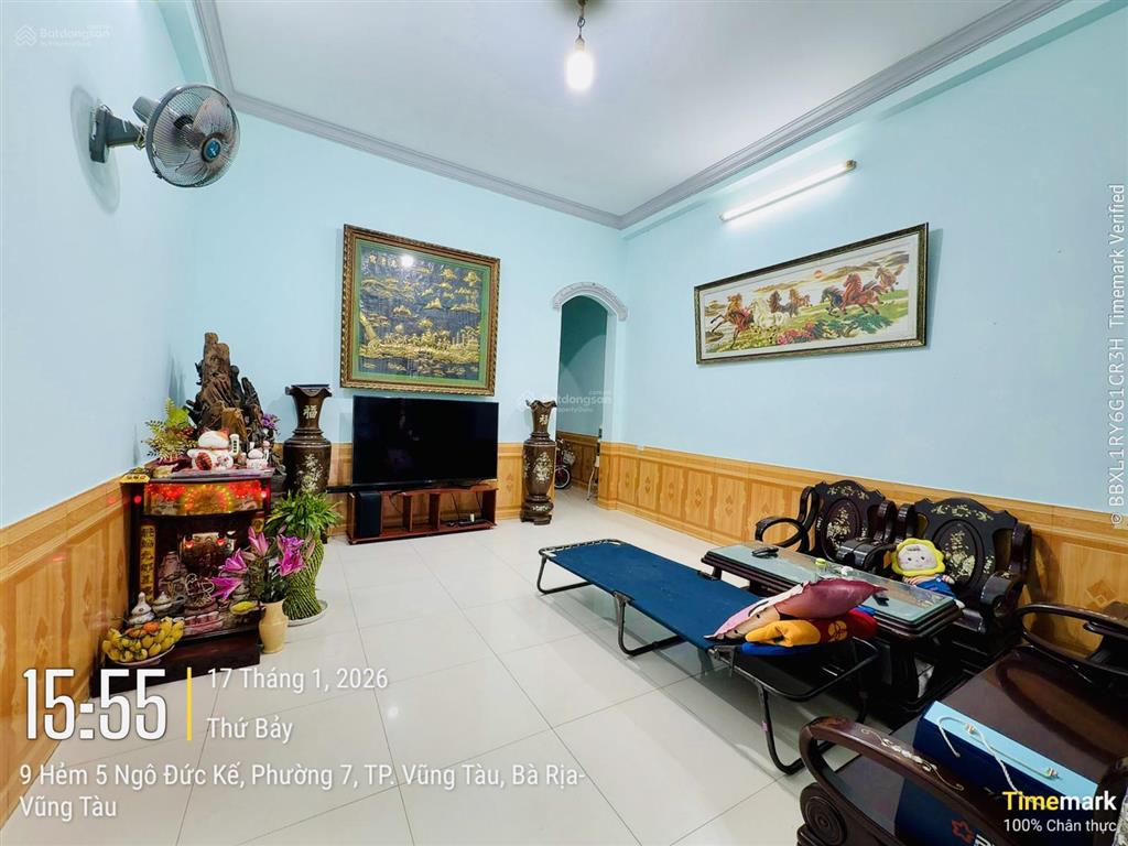 Bán nhà 144m2 hẻm 5m ô tô né nhau ngô đức kế, p7, vũng tàu, giá 8,3 tỷ tl