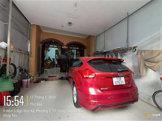 Bán nhà 144m2 hẻm 5m ô tô né nhau ngô đức kế, p7, vũng tàu, giá 8,3 tỷ tl