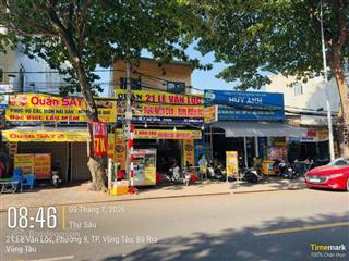 Bán nhà mặt tiền lê văn lộc tp.vũng tàu vị trí siêu đẹp buôn bán kinh doanh cực tốt giá 11,3 tỷ