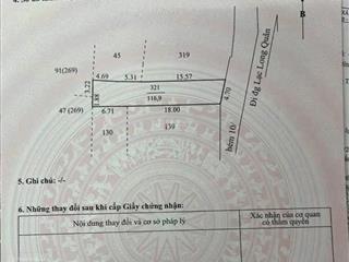 Bán 117m(4,7x25) đất hẻm xe hơi lạc long quân p.2 vũng tàu. gần bờ hồ. gần mặt tiền cực đẹp