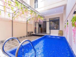 Bán nhà mặt tiền khu á châu p. 2, vũng tàu 1 trệt, 2 lầu hồ bơi sân đậu ôtô, giá 12,9 tỷ tl