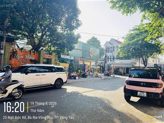 Bán nhà mặt tiền pasteur, p7, vũng tàu 209m2 (7x30m) giá siêu tốt 21,5 tỷ vị trí kinh doanh đắc địa